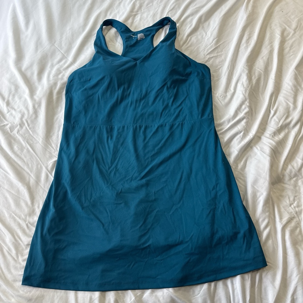 Soma Teal Mini Tennis Athleisure Dress